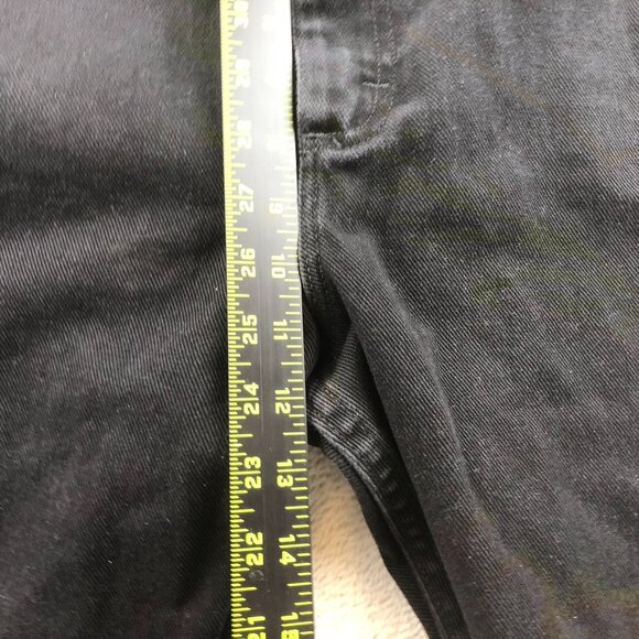 Lee Mens Jeans Size 46x28 Relaxed Straight Leg Classic Casual Black Denim - Picture 6 of 11